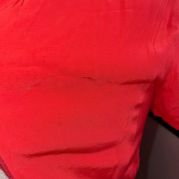 Something Navy Neon Coral Dress - Picture 13 of 16